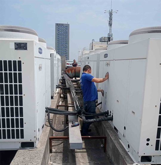 天峻中央空调制热和不制冷系统维修方法